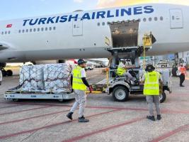 Loading the plane